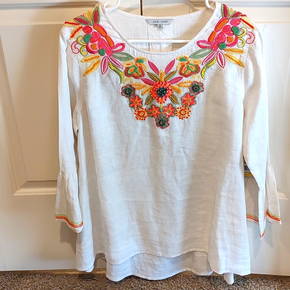 John Mark Linen tunic
